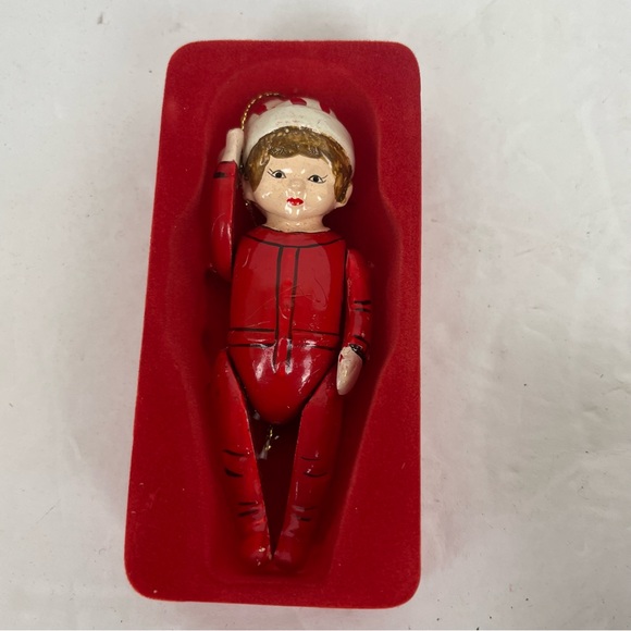 Bundle of tin toy airplane ride & ornament-nightcap Ned-IOB - Picture 4 of 12